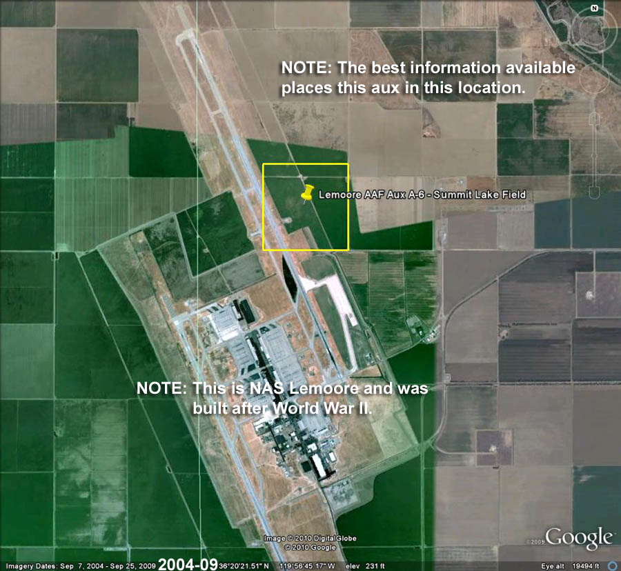Historic California Posts Naval Air Station, Lemoore