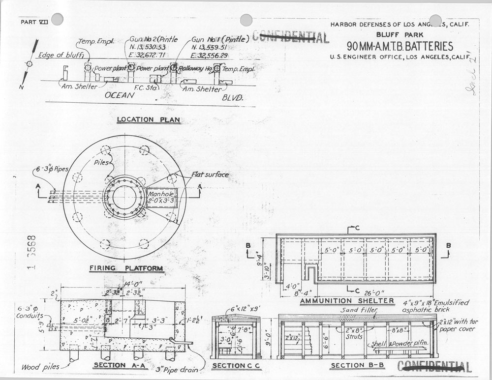 Harbor Defenses of Los Angeles: Anti-Motor Torpedo Boat Battery Bluff Park