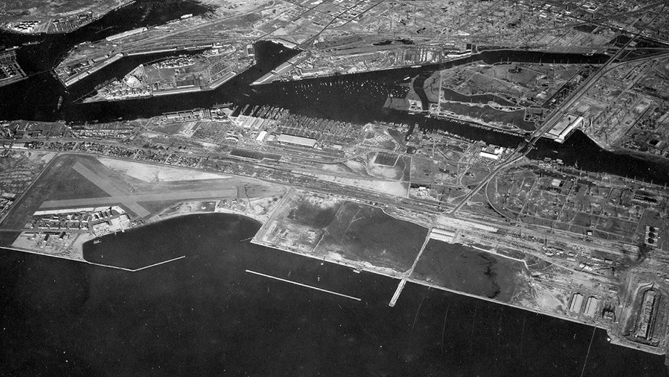 Historic California Posts: Naval Air Station, Terminal Island