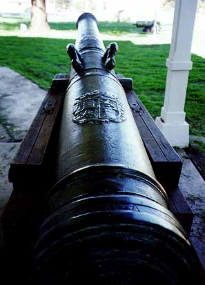 Spanish cannon from Castillio de San Joaquin